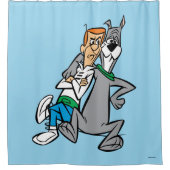 ザジェトソンズ | George & Astro Budies シャワーカーテン (正面)