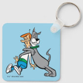 ザジェトソンズ | George & Astro Hug キーホルダー (裏面)