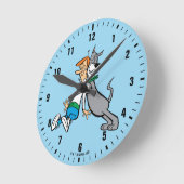 ザジェトソンズ | George & Astro Hug ラウンド壁時計 (傾斜)