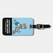 ザジェトソンズ | George & Astro Hug ラゲッジタグ (正面横)