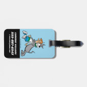 ザジェトソンズ | George & Astro Hug ラゲッジタグ (裏面横)