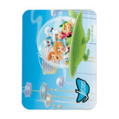 ザジェトソンズ | The Family 飛んでいる Car マグネット (縦)