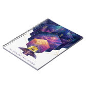 ザジェームズウェッブ宇宙望遠鏡イラストレーション ノートブック (左側)