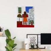 ザジプシーの女の子サクレクール2006 ポスター (ホームオフィス)