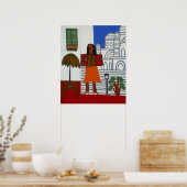 ザジプシーの女の子サクレクール2006 ポスター (キッチン)