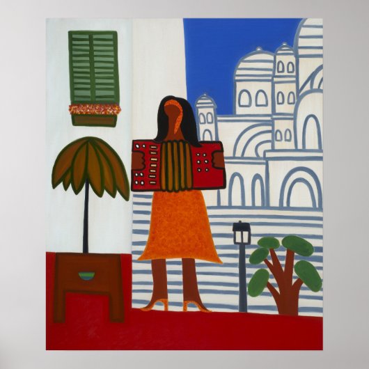 ザジプシーの女の子サクレクール2006 ポスター (正面)