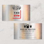 ザジム | ダンベル | メタリック 予約カード (正面/裏面)