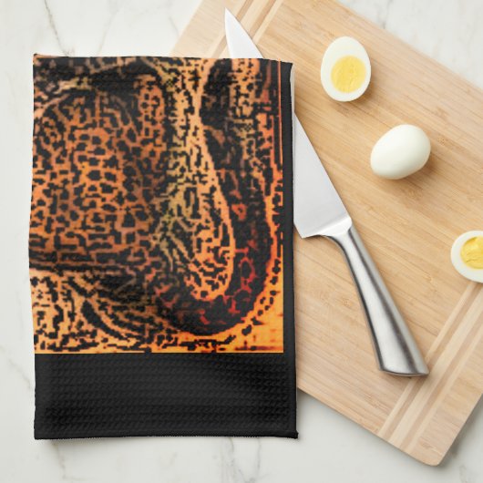 ザジャガー キッチンタオル (四つ折り)