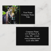 ザジャガー – 激しいジャングルプレデター 名刺 (正面/裏面)