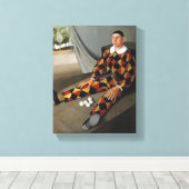 ザジャグラー（Antonio Donghi著） キャンバスプリント (インサイチュ (ウッドフロア))