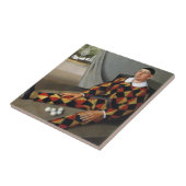 ザジャグラー（Antonio Donghi著） タイル (側面)