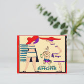 ザジャージーショア抽象芸術 ポストカード (スタンド正面)