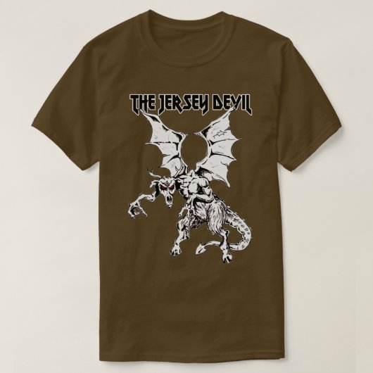 ザジャージーデビル1 Tシャツ (デザイン正面)