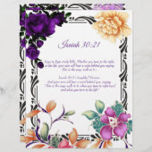 ザジャーニー著作パーソナライズされた紙 (正面/裏面)