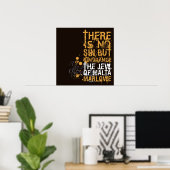 ザジューオブマルタ無知引用文 ポスター (ホームオフィス)