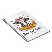 ザジョイフルストロベリーカウカウラブクラシックTシーズ ノートブック (右側)