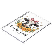 ザジョイフルストロベリーカウカウラブクラシックTシーズ ノートブック (左側)