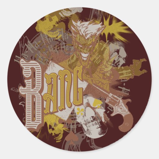 ザジョカーガン/バンカーニバルコラージュ ラウンドシール (正面)