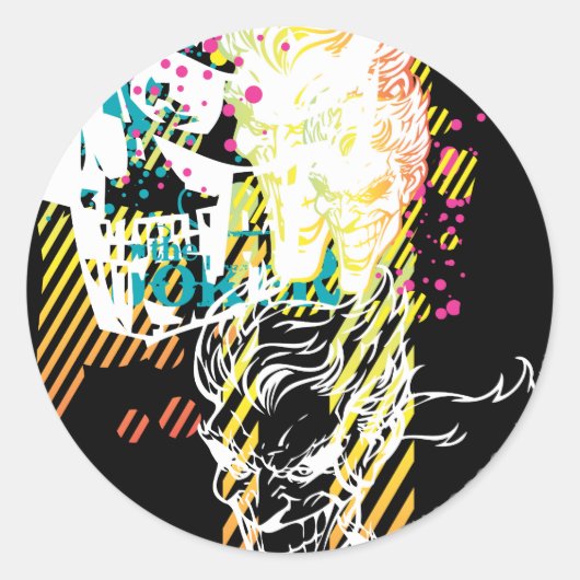 ザジョカーネオンモンタージュ ラウンドシール (正面)