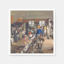 ザジョッキーズドレッシングルームアットアスコット競馬場 スタンダードカクテルナプキン