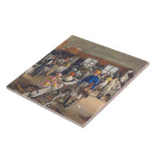 ザジョッキーズドレッシングルームアットアスコット競馬場 タイル (側面)