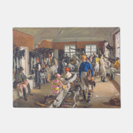 ザジョッキーズドレッシングルームアットアスコット競馬場 ドアマット