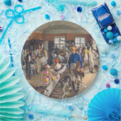 ザジョッキーズドレッシングルームアットアスコット競馬場 ペーパープレート (パーティー)