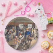 ザジョッキーズドレッシングルームアットアスコット競馬場 ペーパープレート (パーティー)