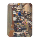 ザジョッキーズドレッシングルームアットアスコット競馬場 マグネット (縦)