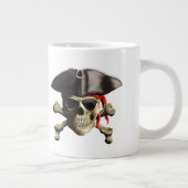 ザジョリーロジャーパイレーツスカル ジャンボコーヒーマグカップ (右)