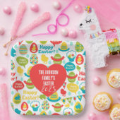 ザジョンソンファミリーイースター2025プレート ペーパープレート (パーティー)