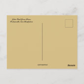 ザジョンポール・ジョーンズ・ハウスポーツマス・ニューハンプシャー ポストカード (裏面)