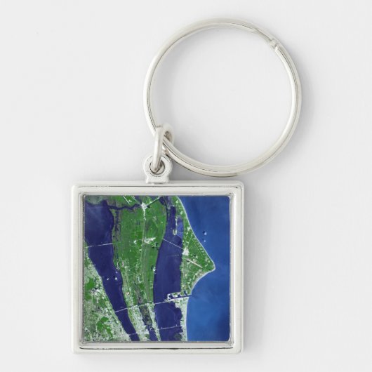 ザジョンFケネディ宇宙センター キーホルダー (正面)