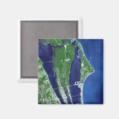 ザジョンFケネディ宇宙センター マグネット (正面/裏面)