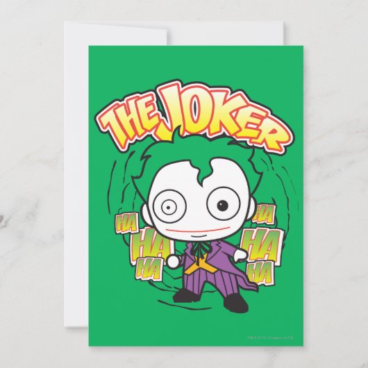 ザジョーカー – ミニ 招待状 (正面)