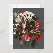 ザジョーカー – 4エース出血ハート悪魔 ポストカード (正面/裏面)