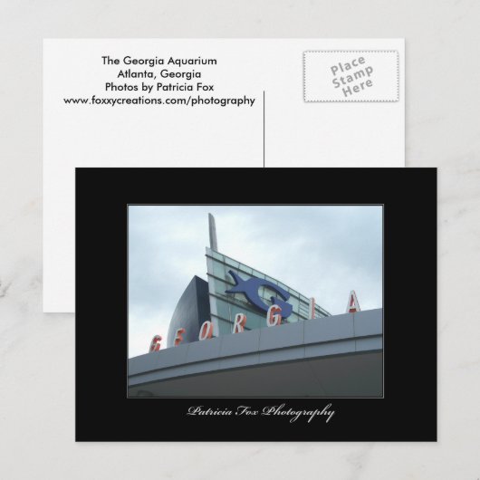 ザジョージア水族館 – はがき (正面/裏面)