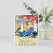 ザジョーダンブルーボーイヴィンテージクラシックカー ポストカード (スタンド正面)