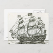 ザジョ王室のージ ポストカード (正面/裏面)