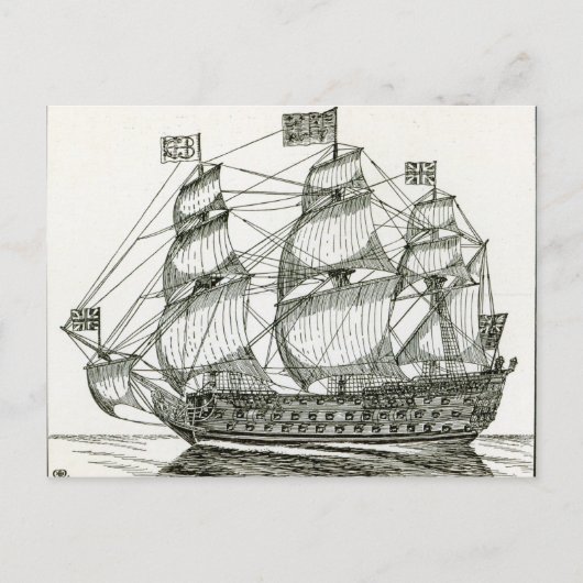 ザジョ王室のージ ポストカード (正面)