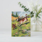 ザジンジャーブレッド少年と牛 ポストカード (スタンド正面)