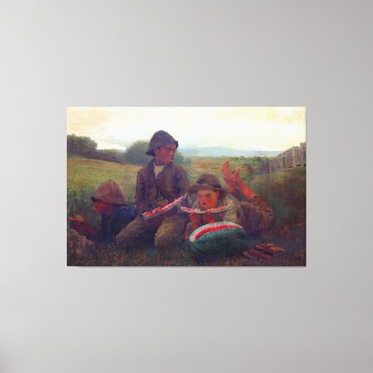 ザスイカボーイズ – ホームワーウィンズロー キャンバスプリント (正面)