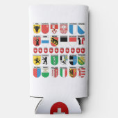 ザスイスカントンズコートオブアームズパック スリム缶クーラー (裏面)