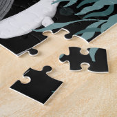 ザスイムオブクジライラストレーションアートクジラ ジグソーパズル (側面)