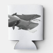 ザスイムオブクジライラストレーションアートクジラ 缶クーラー (裏面)