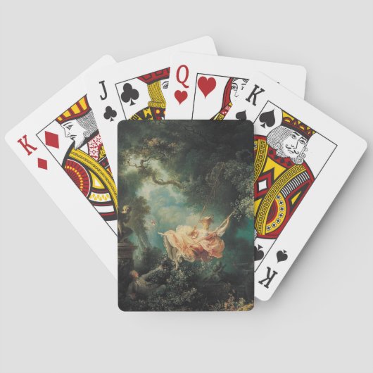 ザスイング，グリーンピンク トランプ (裏面)