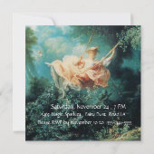 ザスイング、SWEET SIXTEENパーティー 招待状 (裏面)