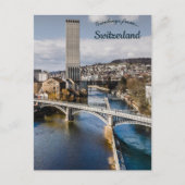 ザスウィスミルタワーコーンハウスチューリッヒ ポストカード (正面)