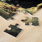 ザスウィング – ヴィンテージフランスのロコアートバイフラゴナード ジグソーパズル (側面)