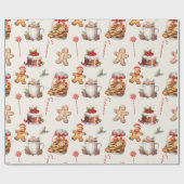 ザスウィートノールクリスマスラッピング紙 ラッピングペーパー (フラット)